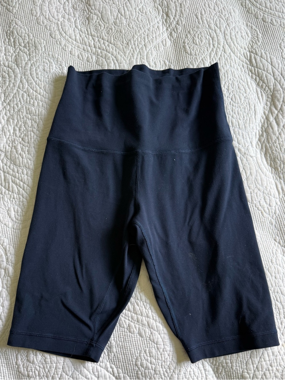 lululemon athletica Black High-Rise Bike Shorts